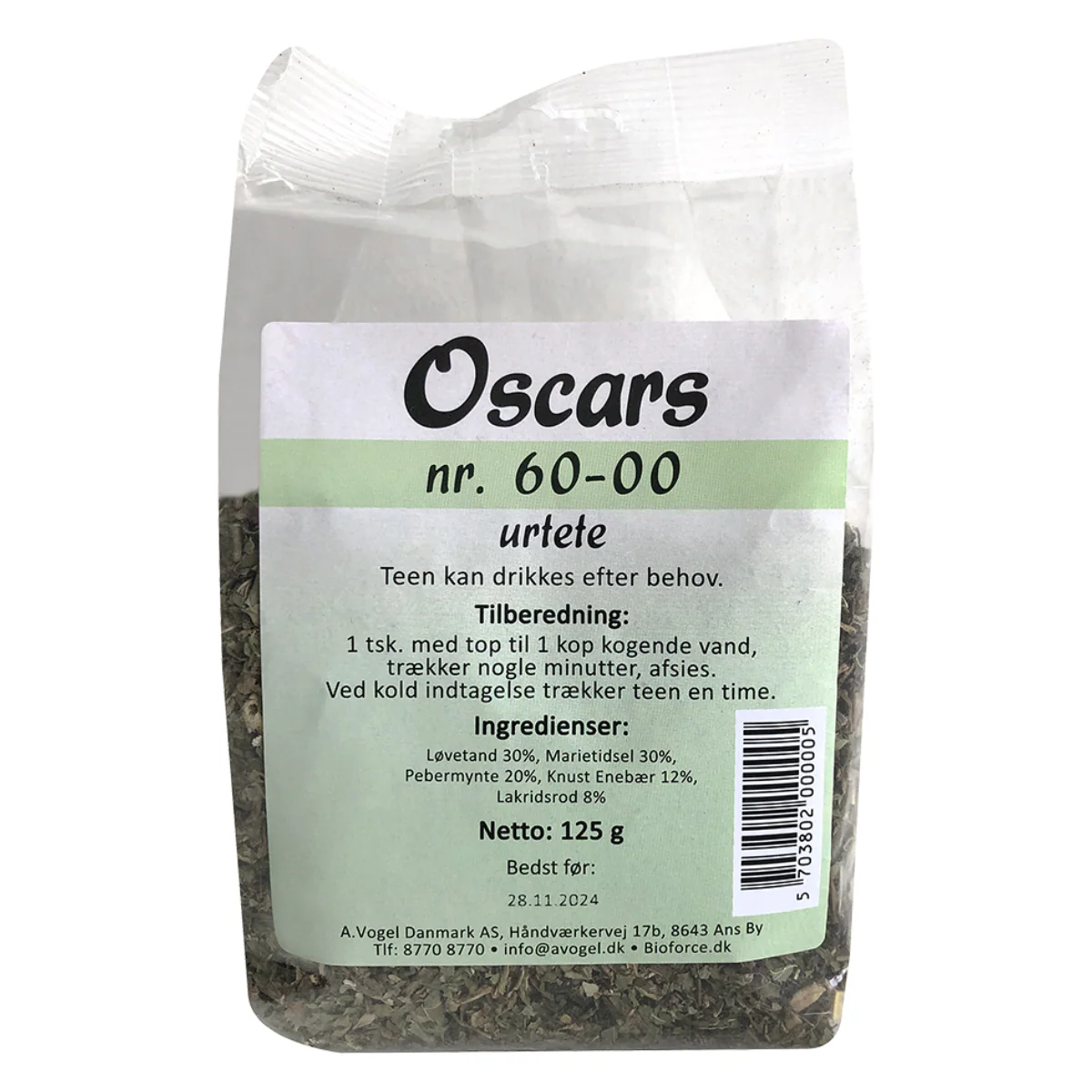 A.Vogel Oscars Urtete, 125 g
