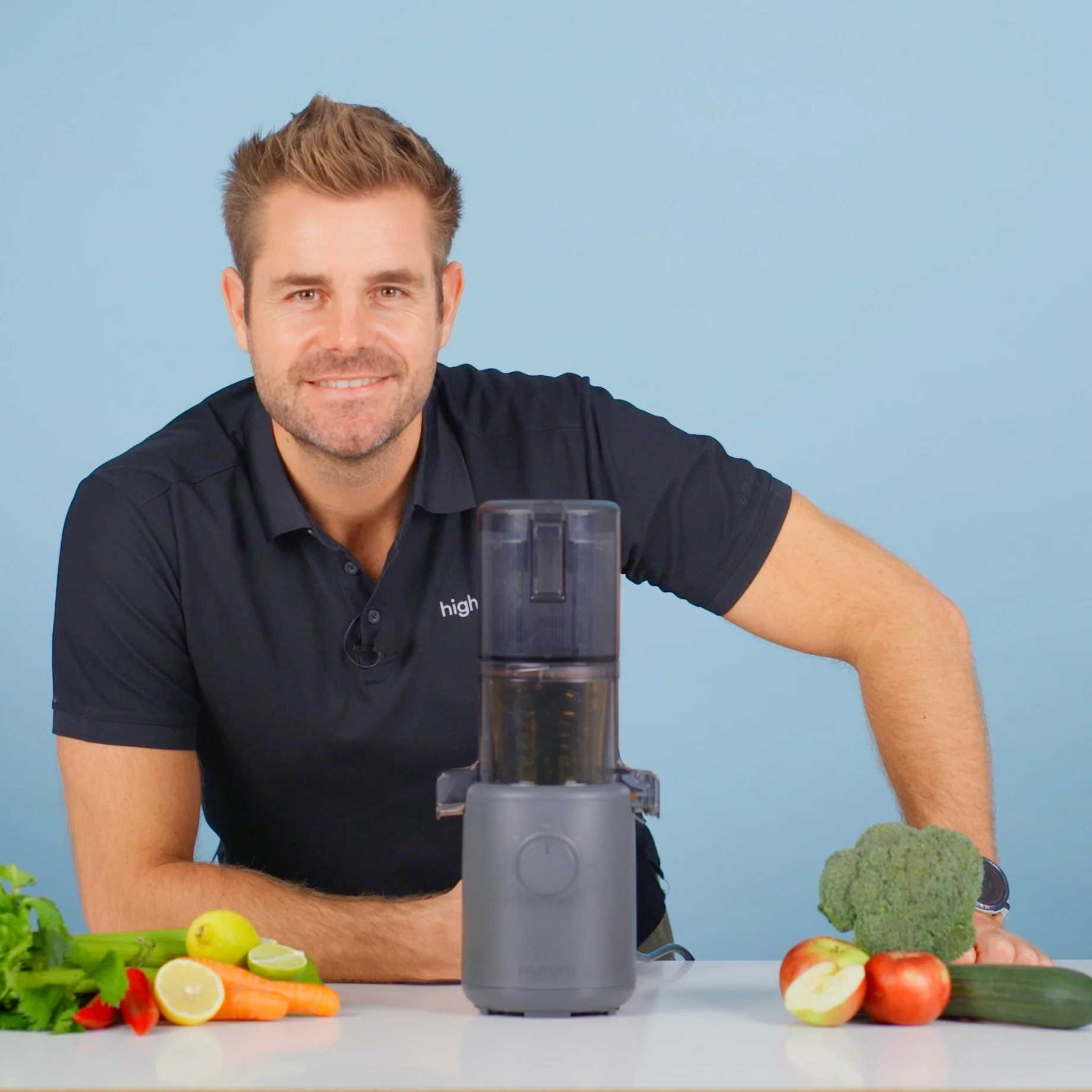 Hurom H310A slowjuicer, Grå - Image 3