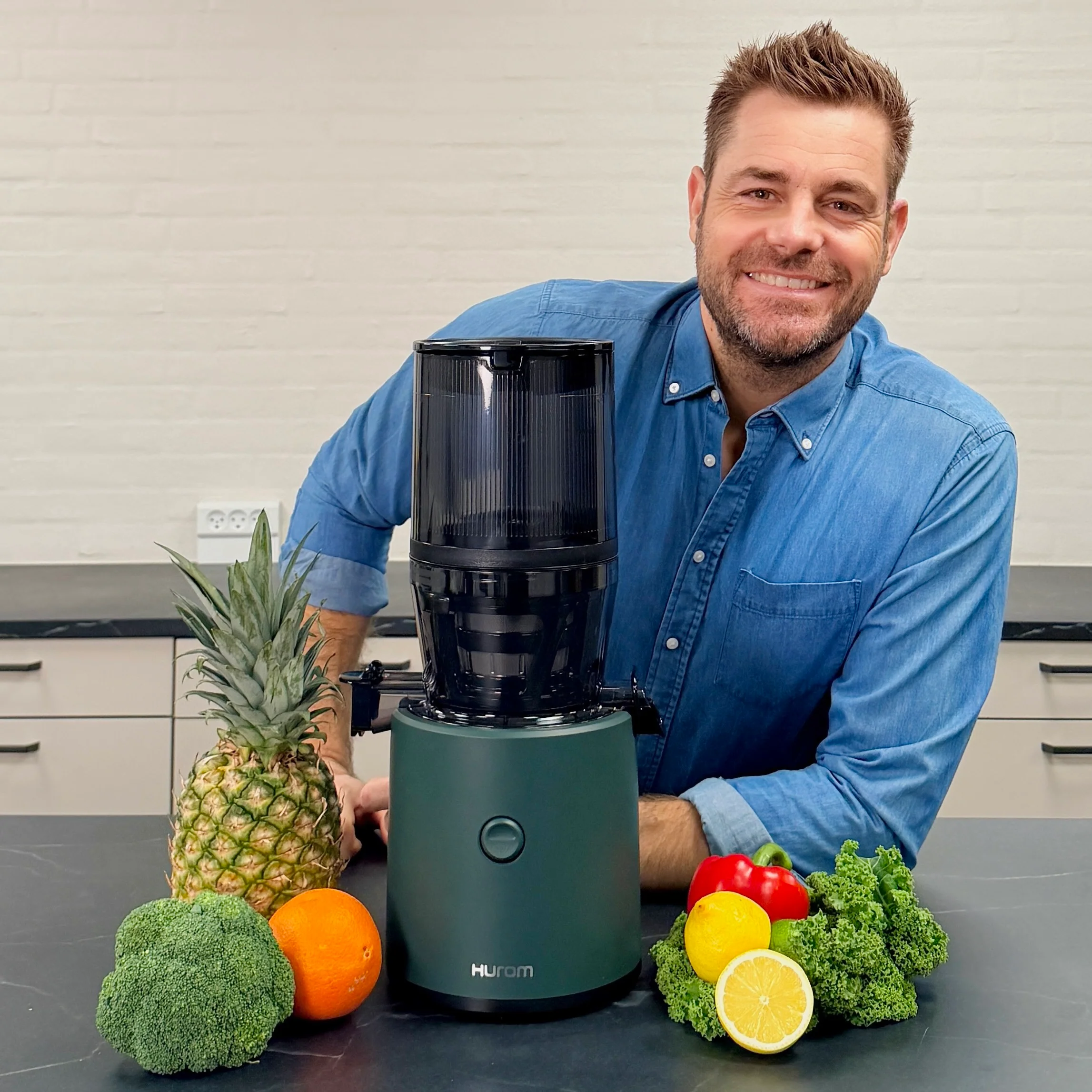 Hurom H320N slowjuicer, Grøn - Image 3