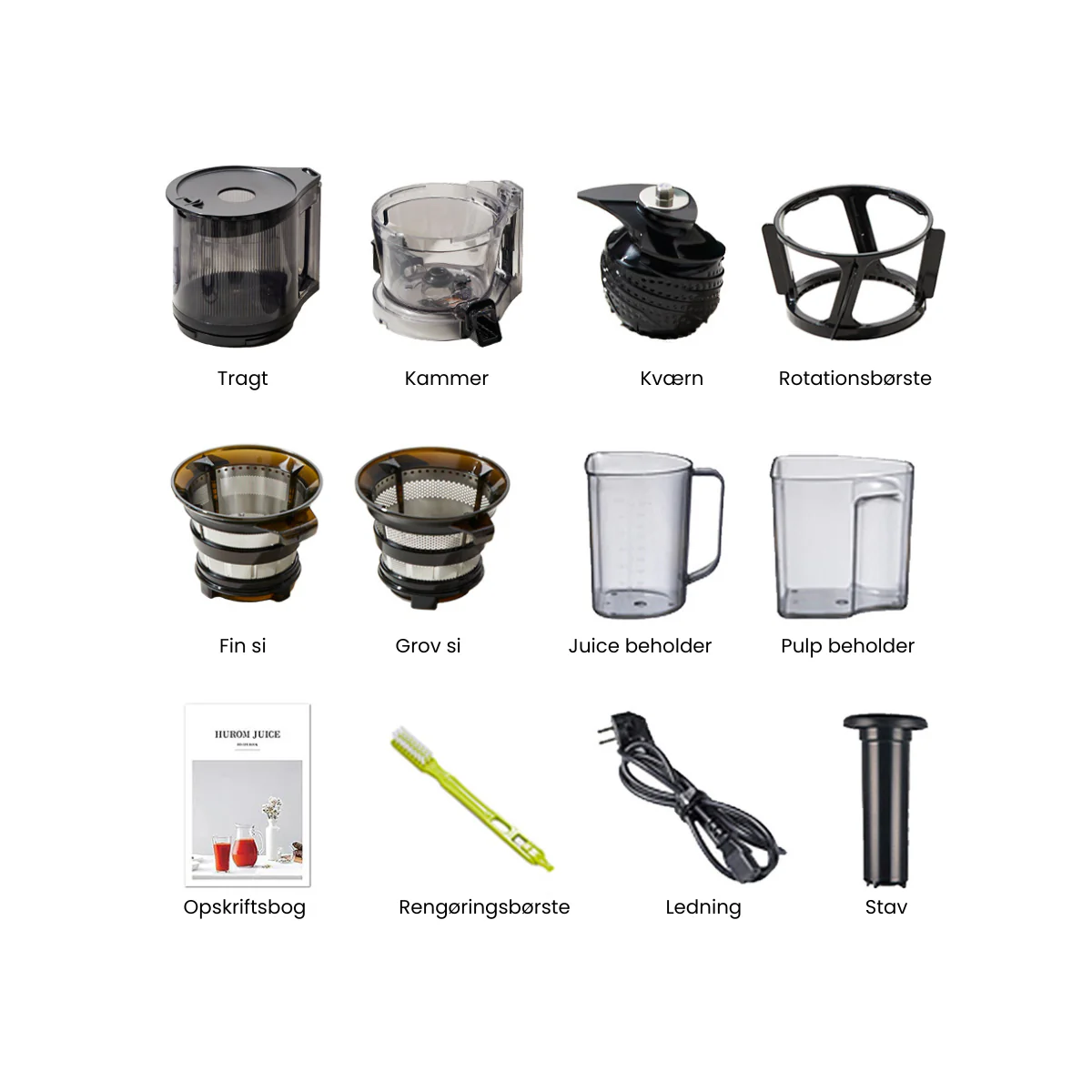 Hurom H320N slowjuicer, Grå - Image 4