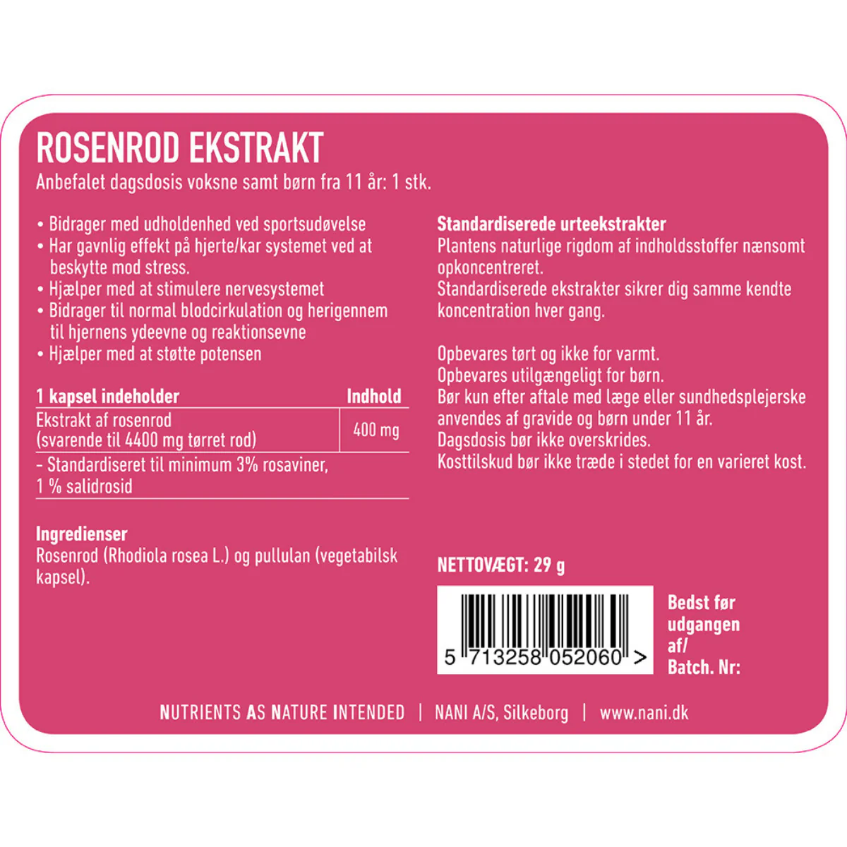 Nani Rosenrod, 60 stk. - Image 3