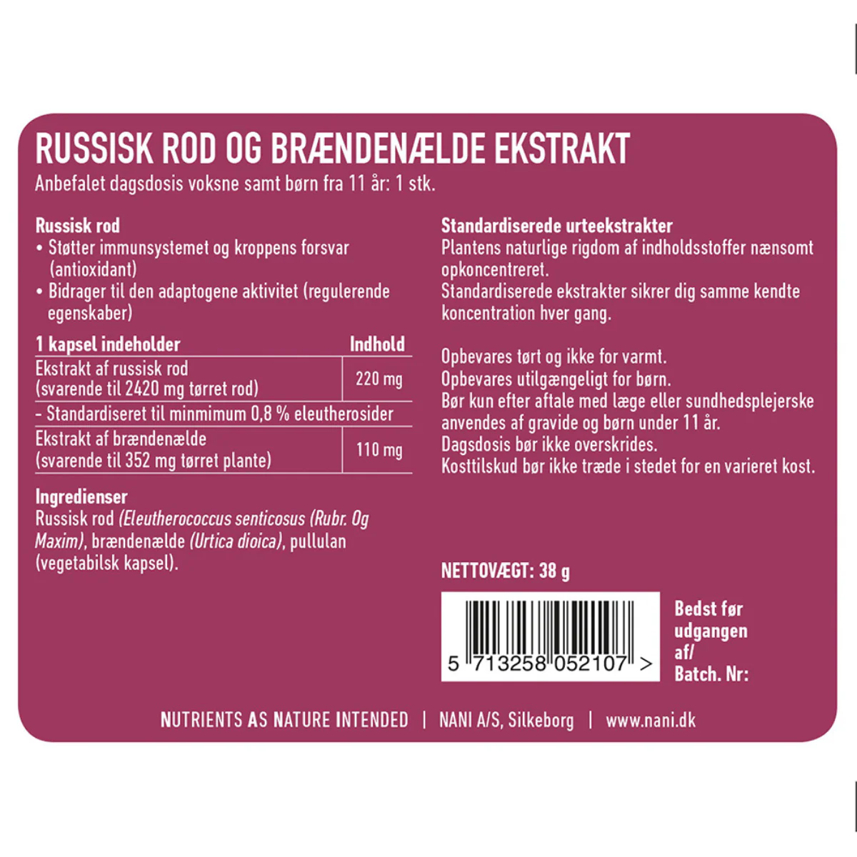 Nani Russisk Rod, 90 stk. - Image 3