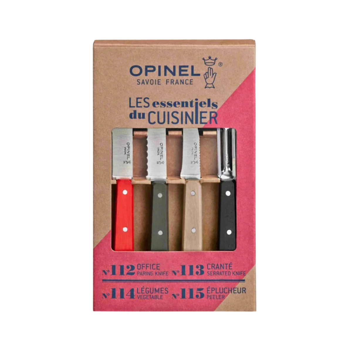 Opinel Les Essentials Urteknivssæt, Farvet - Image 3