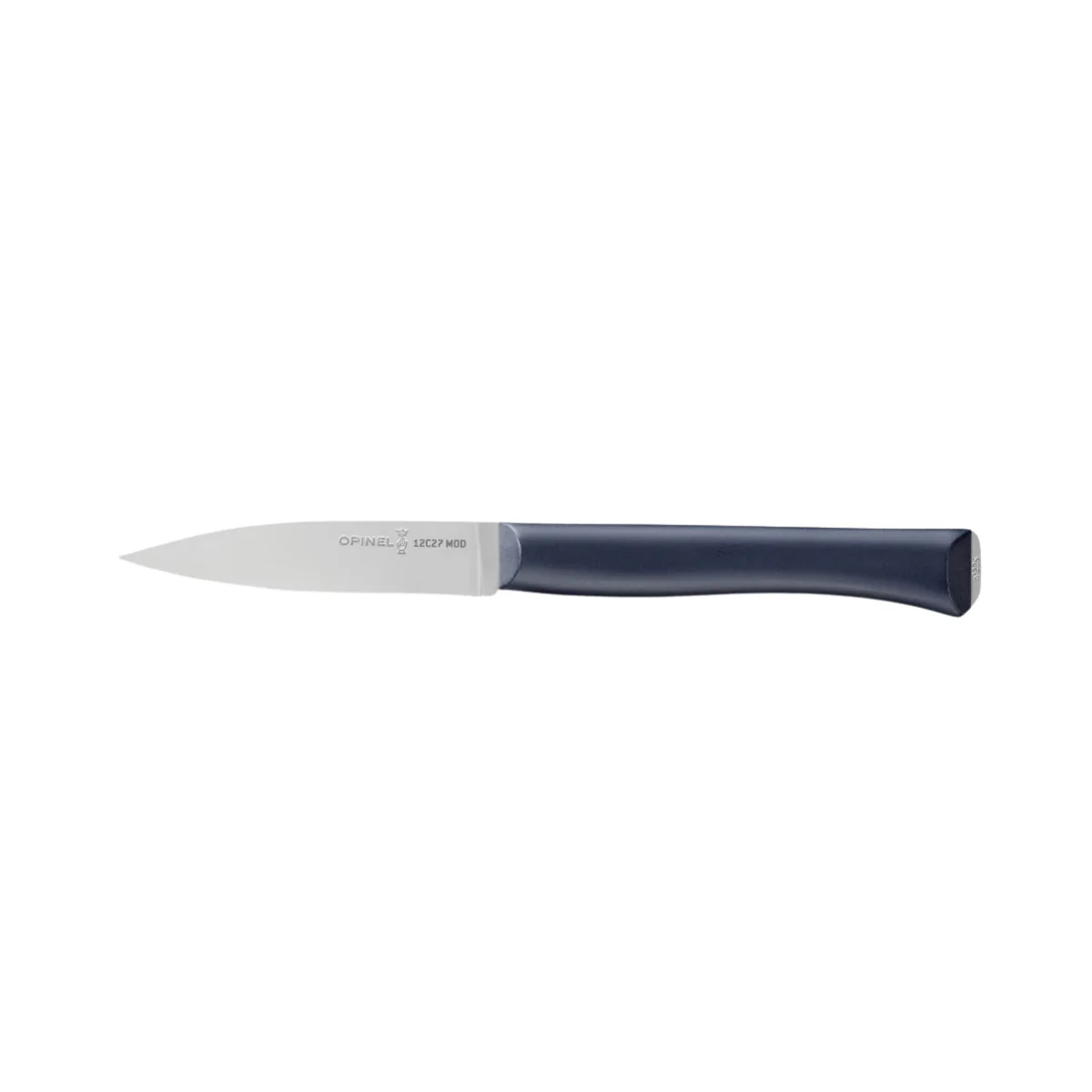 Opinel No. 225 Stainless Steel skrællekniv, 8 cm, Blå