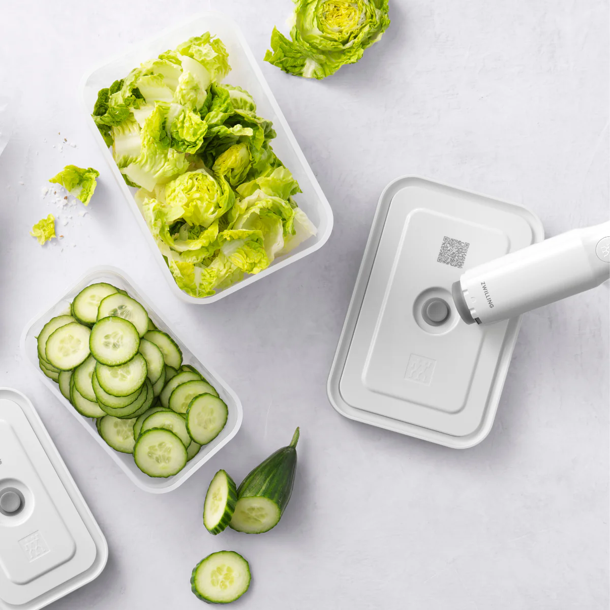 Zwilling Vakuumbeholder Plast, Medium - Image 2